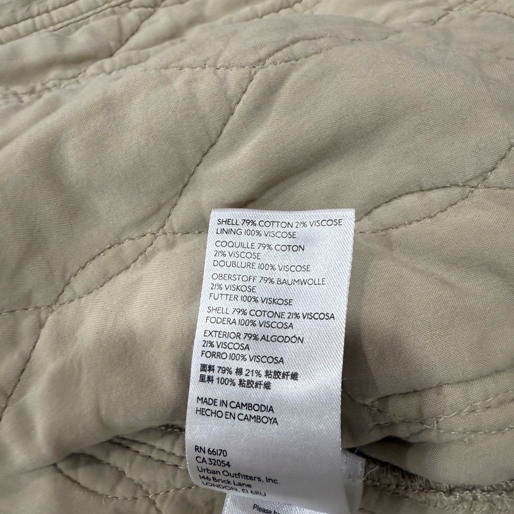 Pilcro Anthropologie | The Fielder Quilted Shirt Jacket - Picture 10 of 10